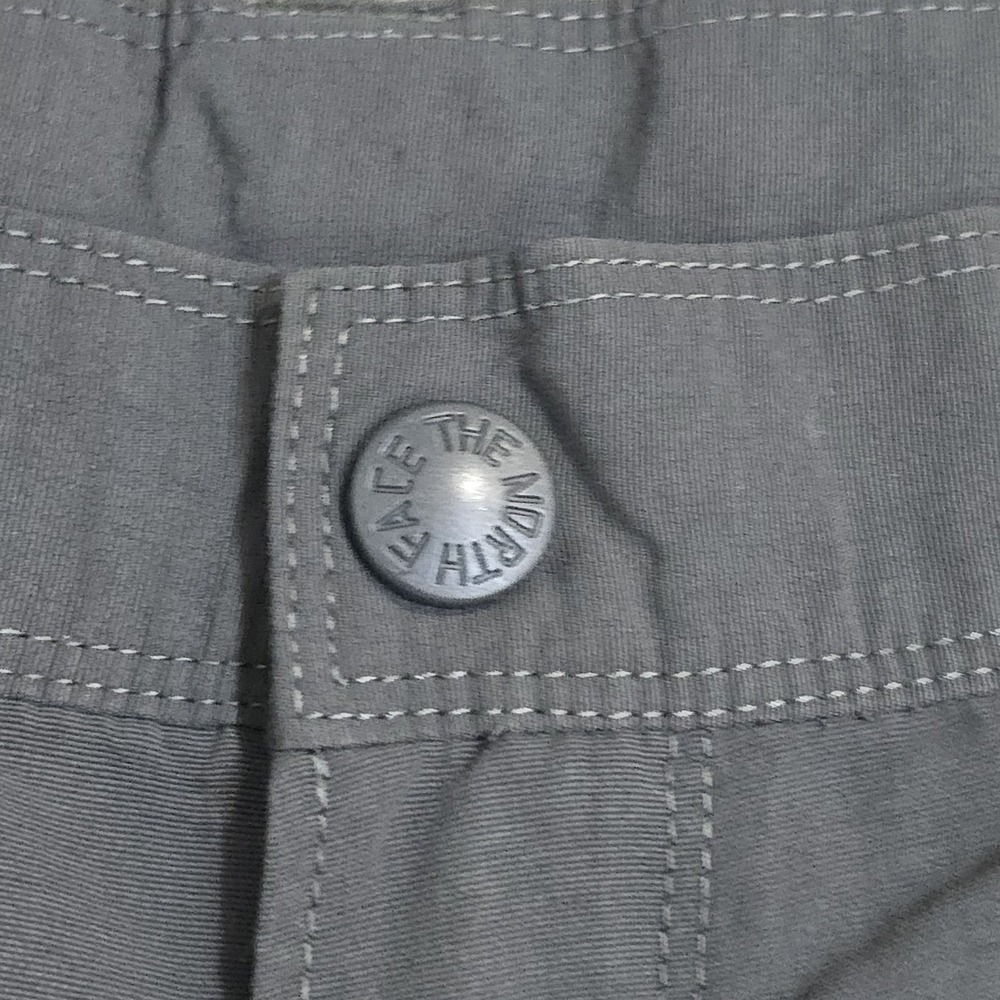 The North Face Nylon Performance Cargo Utility Shorts 10" Hiking Gray Blu Men 36 - Picture 5 of 16